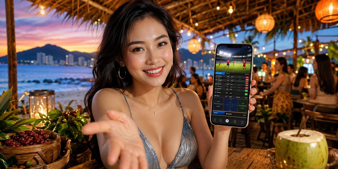 Fan bóng đá theo dõi tỷ lệ kèo thể thao trên sunvin qua điện thoại